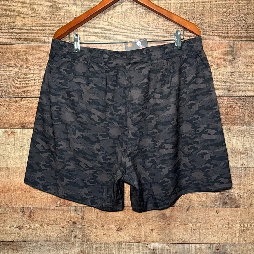 New Born Primitive Training Shorts Purple Camo XXXL Athletic Active Training - Picture 7 of 8